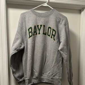 Baylor University Bears Gray Crewneck Sweatshirt - Champion size Small